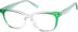 Rectangle Glasses 2041424 in Green