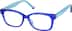 Rectangle Glasses 2041516 in Blue