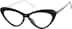 Cat-Eye Glasses 2041821 in Black
