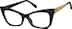 Cat-Eye Glasses 2041921 in Black