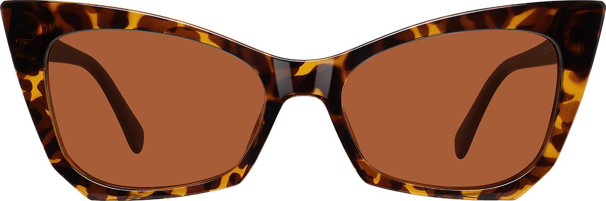 その他 cats-eye Tortoiseshell Cat-Eye Glasses #7841925 | Zenni Optical