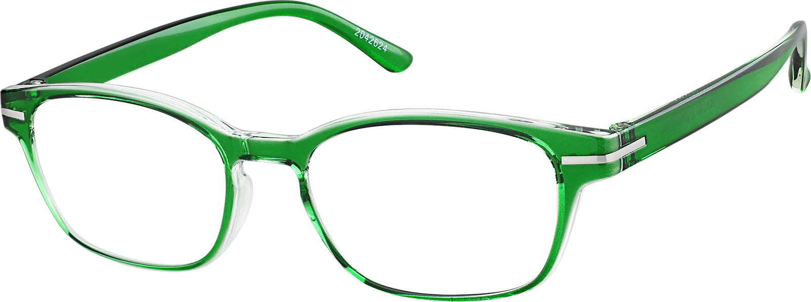 Green Oval Glasses #2042624 | Zenni Optical