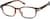 Angle view of Rectangle Glasses 2042625 in Tortoiseshell thumbnail