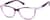 Angle view of Oval Glasses 2042917 in Purple thumbnail