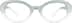 Oval Glasses 2043016 in Mist