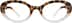 Oval Glasses 2043025 in Tortoiseshell