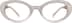 Oval Glasses 2043033 in Cream