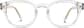 Front view of Legend Glasses 2043223 in Clear thumbnail