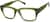 Angle view of Buckets Glasses 2043524 in Green thumbnail