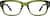 Front view of Buckets Glasses 2043524 in Green thumbnail