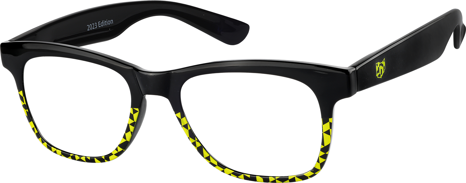 Black Columbus Crew Large Square Frame Glasses - #2043621 Black Columbus Crew Large Square Frame Glasses - #2043621
