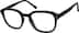 Square Glasses 2043721 in Black