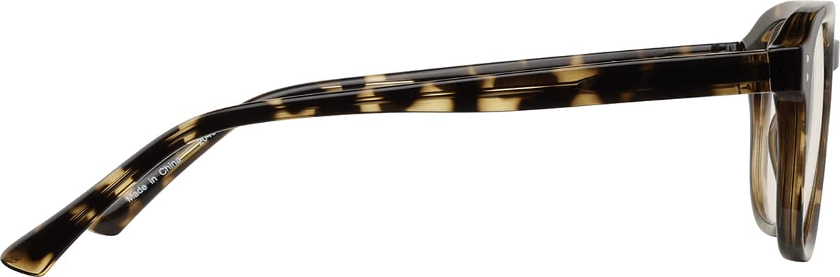 Side view of Square Glasses 2043725 in Tortoiseshell