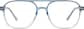Front view of Aviator Glasses 2043816 in Blue thumbnail