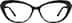 Cat-Eye Glasses 2043921 in Black