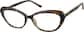 Angle view of Cat-Eye Glasses 2043925 in Tortoiseshell thumbnail