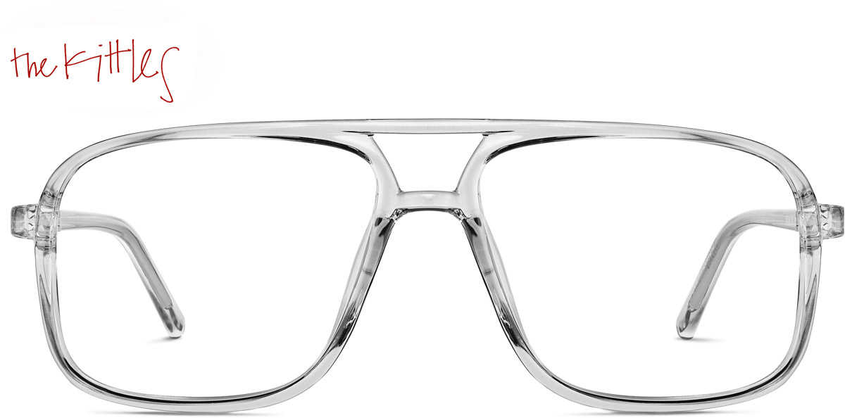 Gray Lucky 7s Glasses