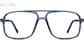 Front view of Lucky 7s Glasses 2044216 in Blue thumbnail