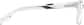 Side view of Rectangle Glasses 2044323 in Clear thumbnail