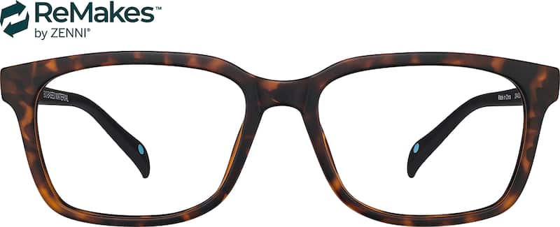 Tortoiseshell Rectangle Glasses