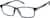 Angle view of Rectangle Glasses 2044412 in Gray thumbnail