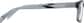 Side view of Rectangle Glasses 2044412 in Gray thumbnail