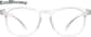 Front view of Lucky Charm Glasses 2044523 in Clear thumbnail