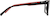 Side view of Square Glasses 2044621 in Black thumbnail
