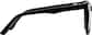 Side view of Geometric Glasses 2044821 in Black thumbnail