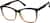Angle view of Geometric Glasses 2044825 in Tortoiseshell thumbnail
