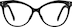 Cat-Eye Glasses 2044921 in Black