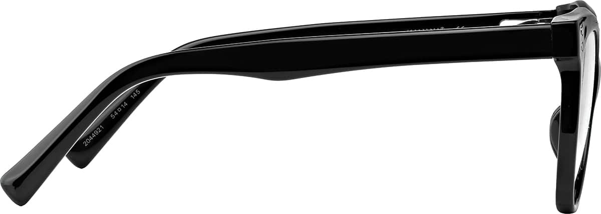 Side view of Cat-Eye Glasses 2044921 in Black