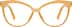 Cat-Eye Glasses 2044922 in Yellow