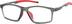 Rectangle Glasses  2045013 in Gray