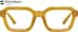 Rectangle Glasses 2045422 in Yellow