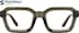 Rectangle Glasses 2045434 in Green