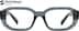 Geometric Glasses 2045512 in Gray