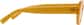Side view of Geometric Glasses 2045522 in Yellow thumbnail