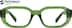 Geometric Glasses 2045524 in Green