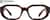 Front view of Geometric Glasses 2045525 in Tortoiseshell thumbnail