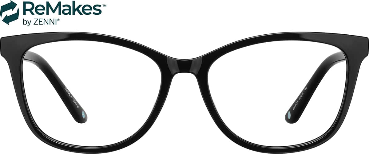 Front view of Cat-Eye Glasses 2045621 in Black