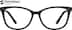 Cat-Eye Glasses 2045621 in Black