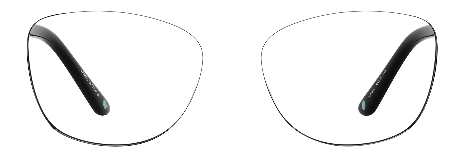 Black Cat-Eye Glasses #2045621 | Zenni Optical