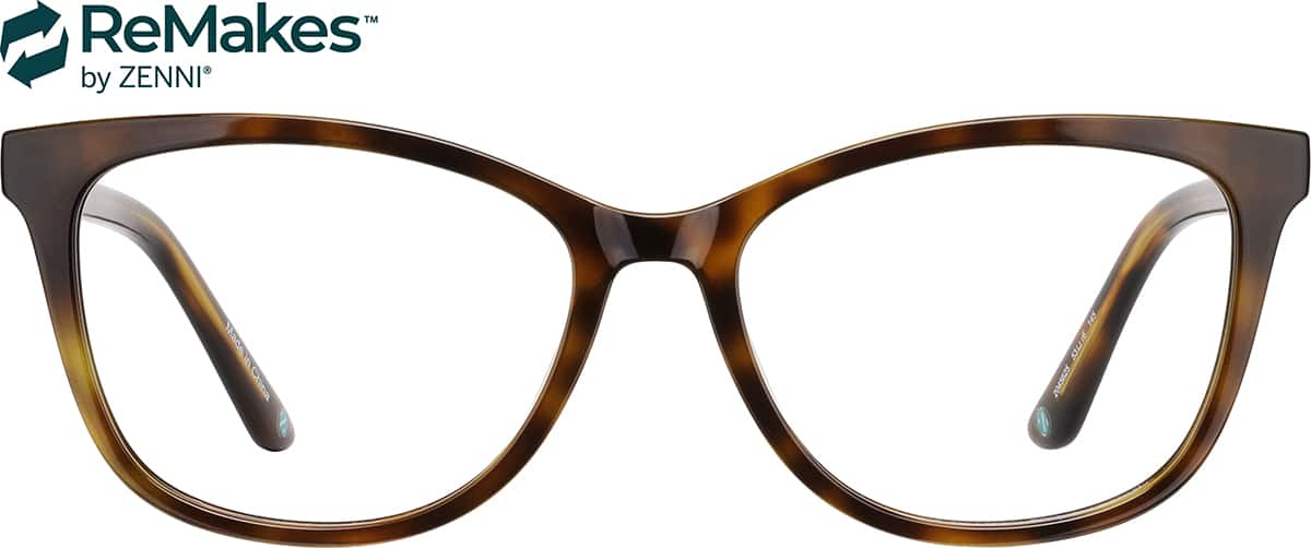 Front view of Cat-Eye Glasses 2045625 in Tortoiseshell