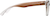 Side view of Cat-Eye Glasses 2045715 in Brown thumbnail