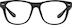 Square Glasses 2045821 in Black