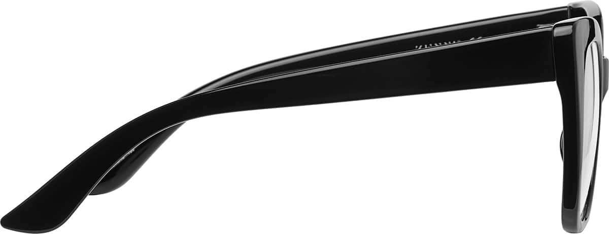 Side view of Cat-Eye Glasses 2045921 in Black