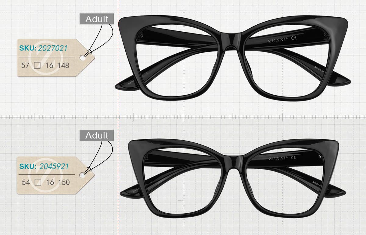 Image of Cat-Eye Glasses
