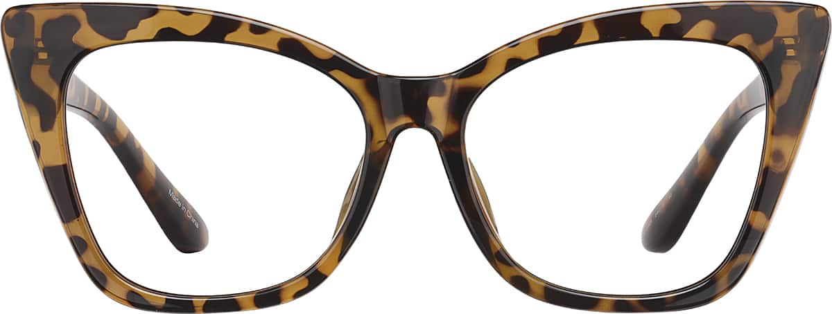 Front view of Cat-Eye Glasses 2045925 in Tortoiseshell