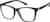 Angle view of Square Glasses 2046021 in Black thumbnail